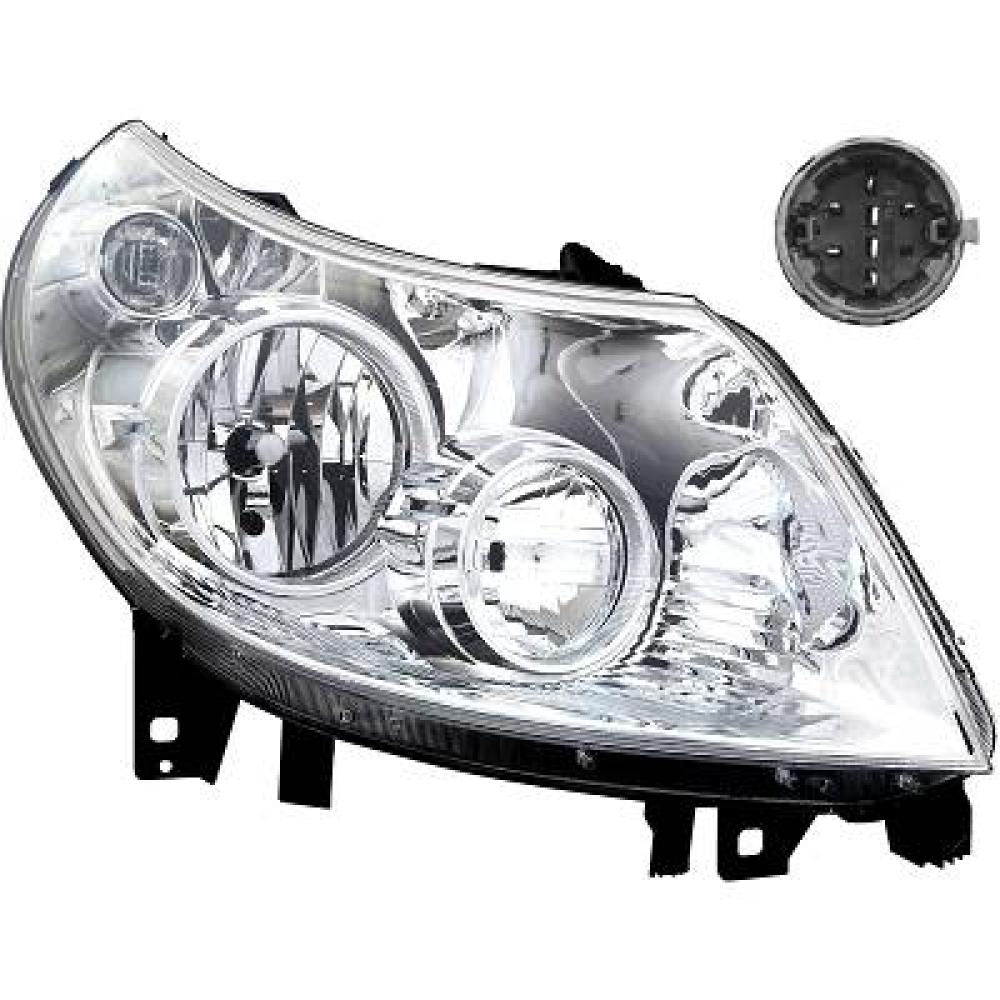 Projecteur principal droite — Citroën Jumper (2006-2014) (+2)